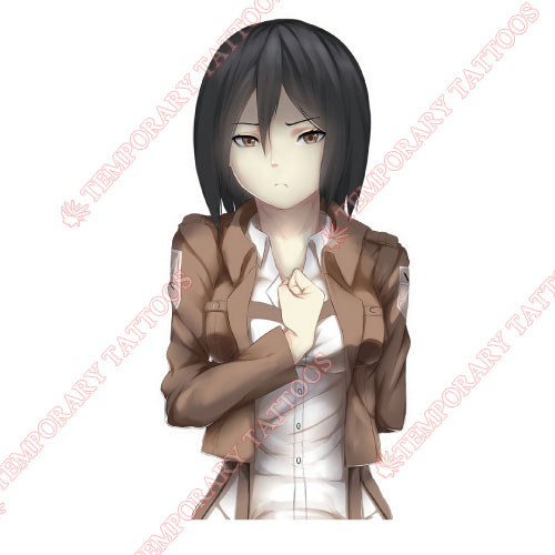 Attack on titan Customize Temporary Tattoos Stickers NO.510